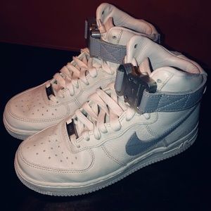 Nike Air Force 1 High x 1017 ALYX 9SM White Wolf Gray Women’s size 5.5 OQ4018104